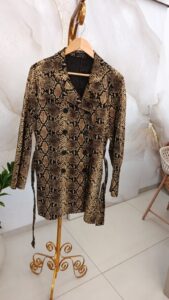 casaco, marca lemise animal print